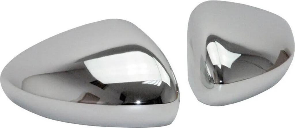 Kit Calotte Specchietti Cromate Fiat Tipo 2015-2025 Argento ABS