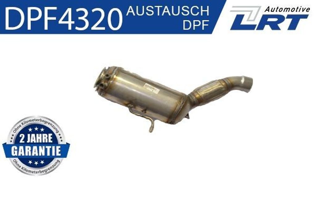 LRT DPF4320 Dieselpartikelfilter DPF Rußpartikelfilter für BMW 3 Touring (E91) Euro 5 Abgasanlage Diesel