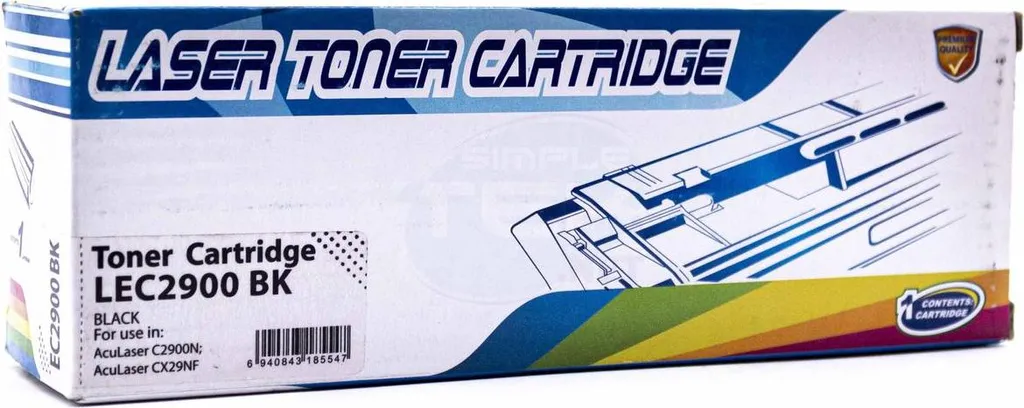 Toner Compatibile Con Epson Aculaser C2900 Nero Cx29Nf Cx29 C2900Dn