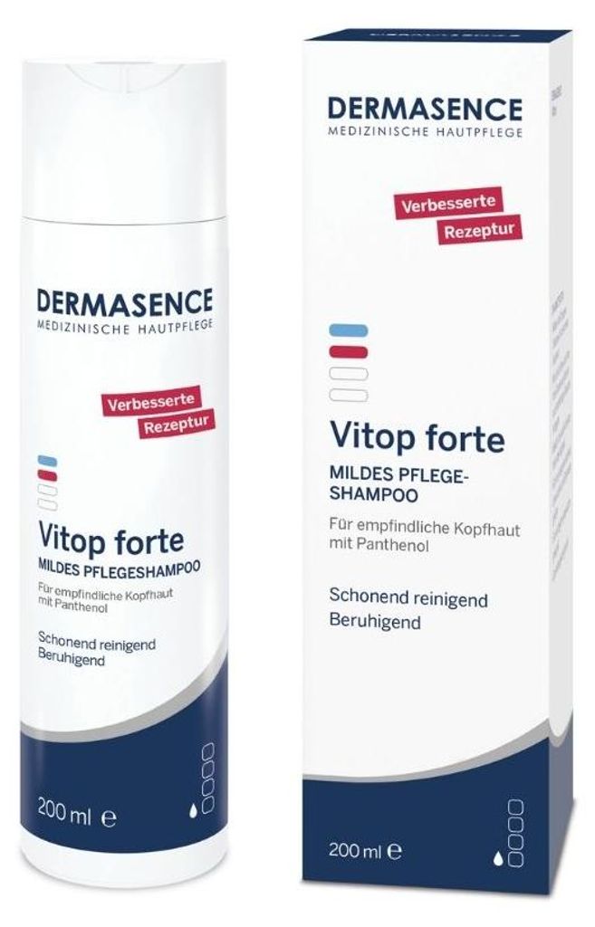Dermasence Vitop forte Shampoo delicato 200 ml Immagine del prodotto 