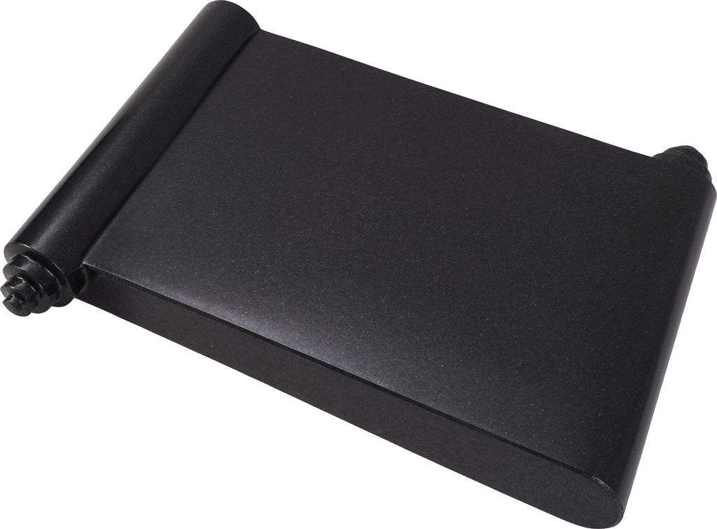 Pierre tombale papyrus granit suédois noir 40 x 30 cm Image du produit 