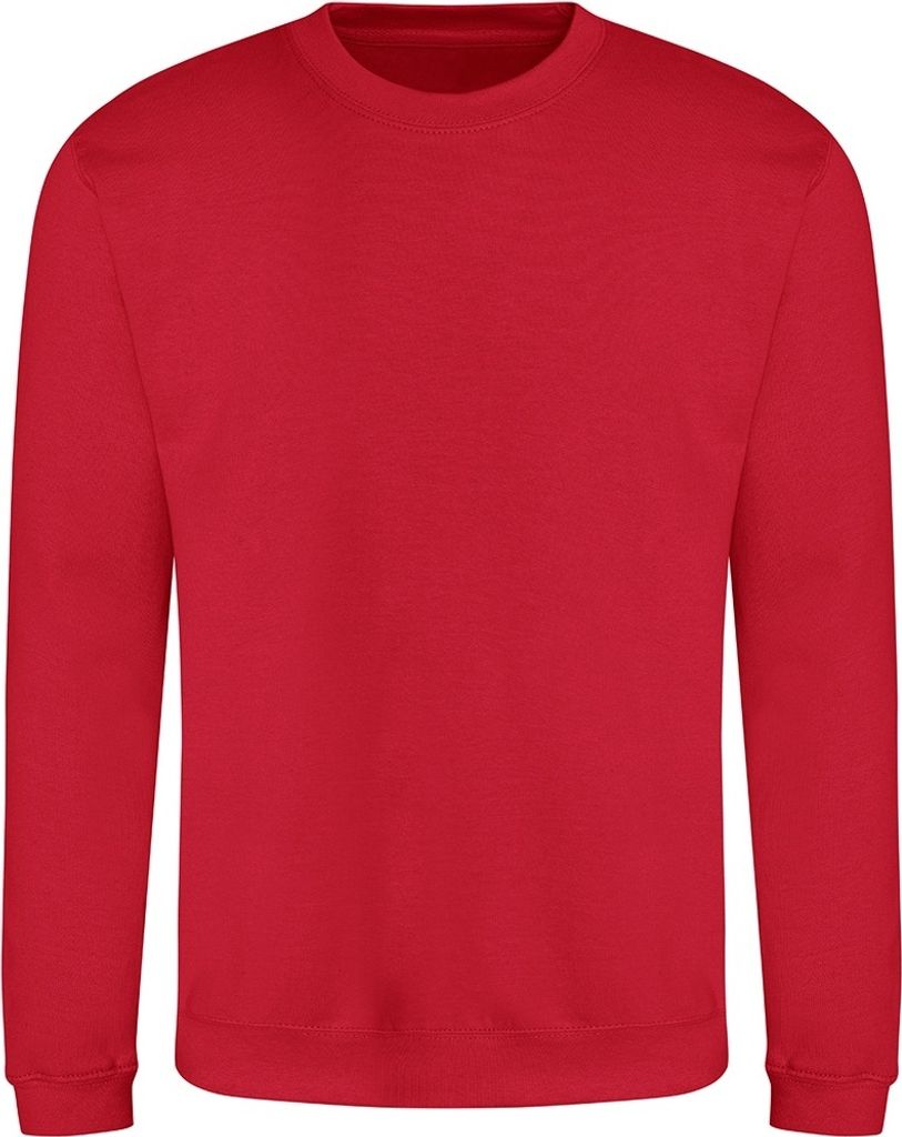 AWDis Erwachsene Uni Just Hoods Sweatshirt PC3798 (5XL) (Feuerrot)