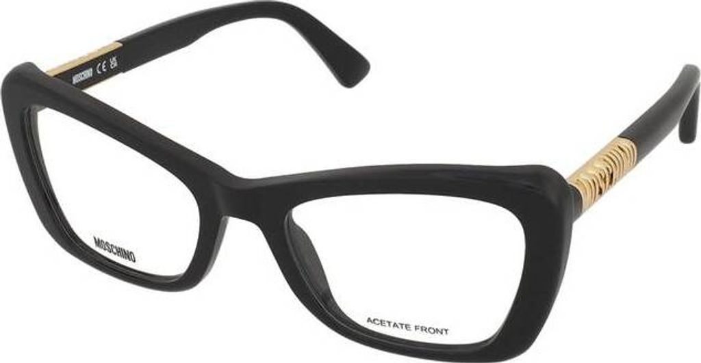 Moschino MOS649 Black gold 52/19/140 Damen Brillen