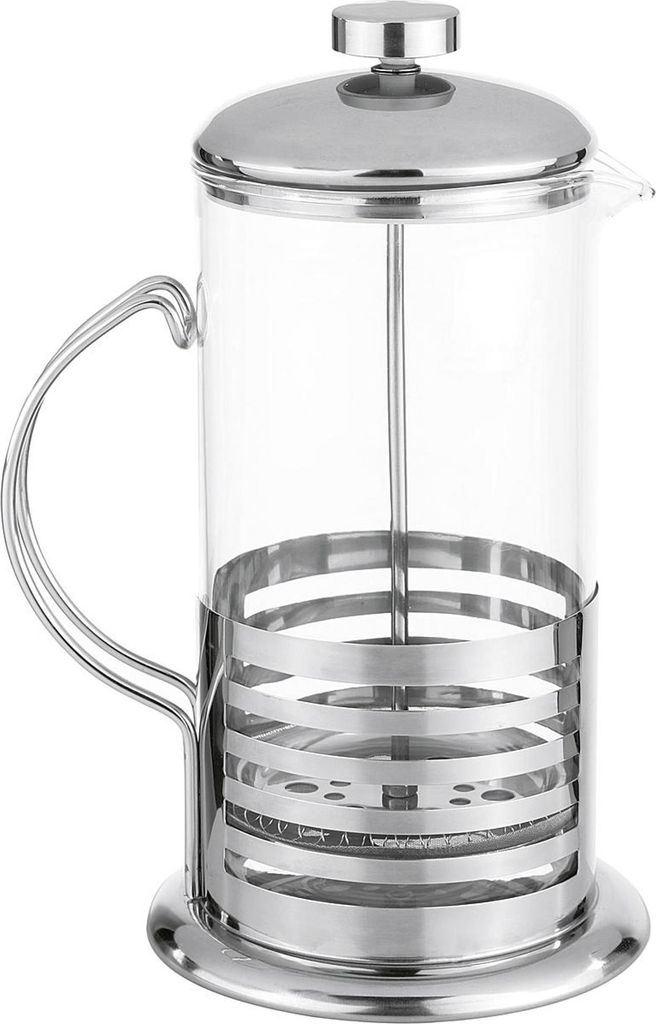 HI Kaffeebereiter 1 ltr. Edelstahl und Glas Produktbild 