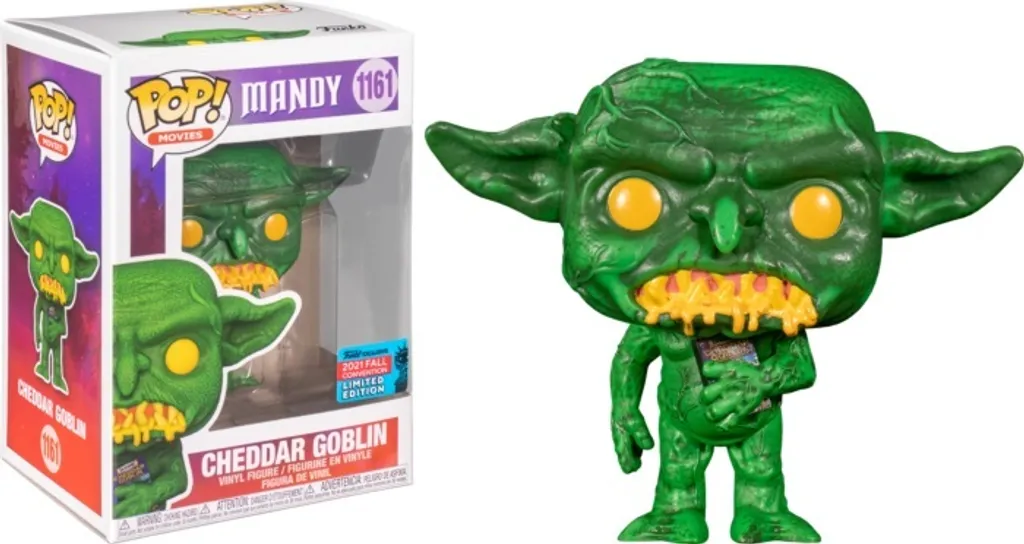 Funko Pop Mandy Gobelin Cheddar 1161 Idéal pour Collectionneur NYCC