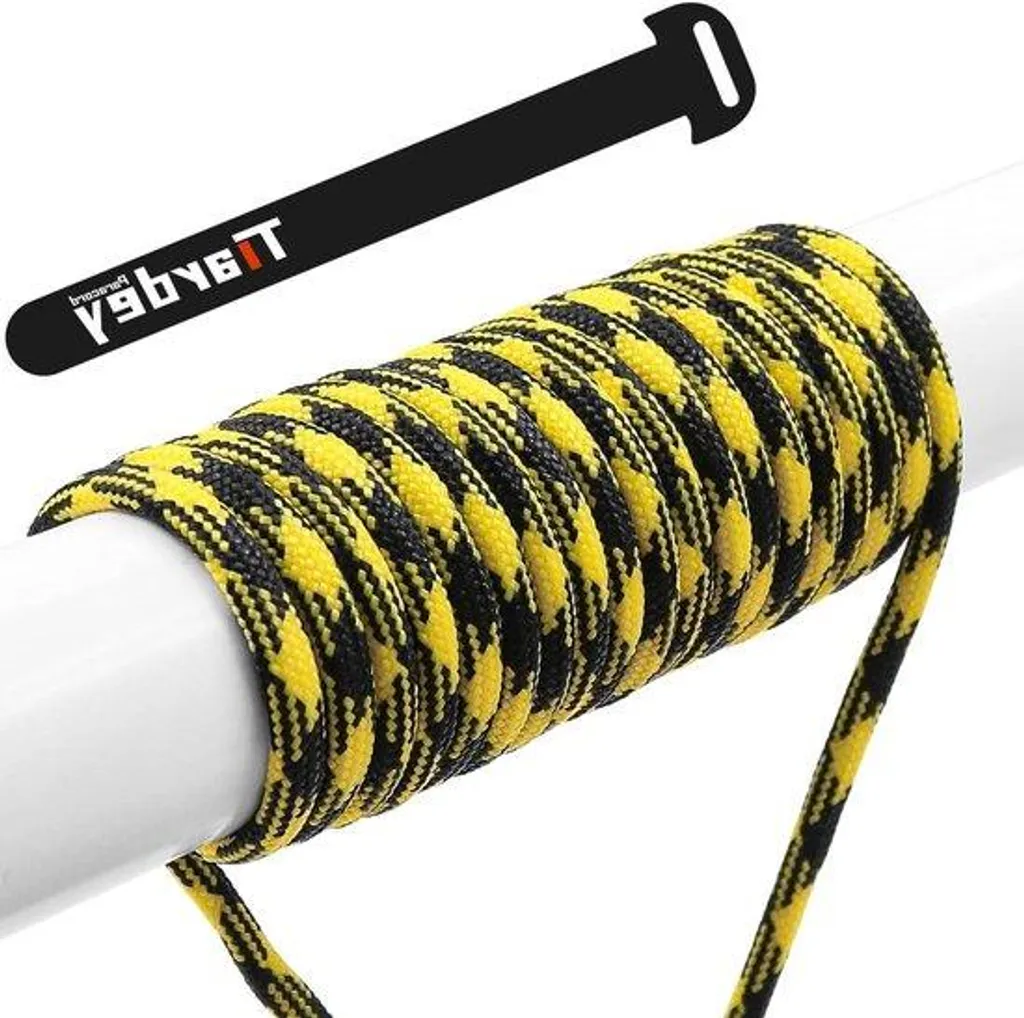Corde de survie en nylon tressé 9 brins capacité 250kg pour le camping