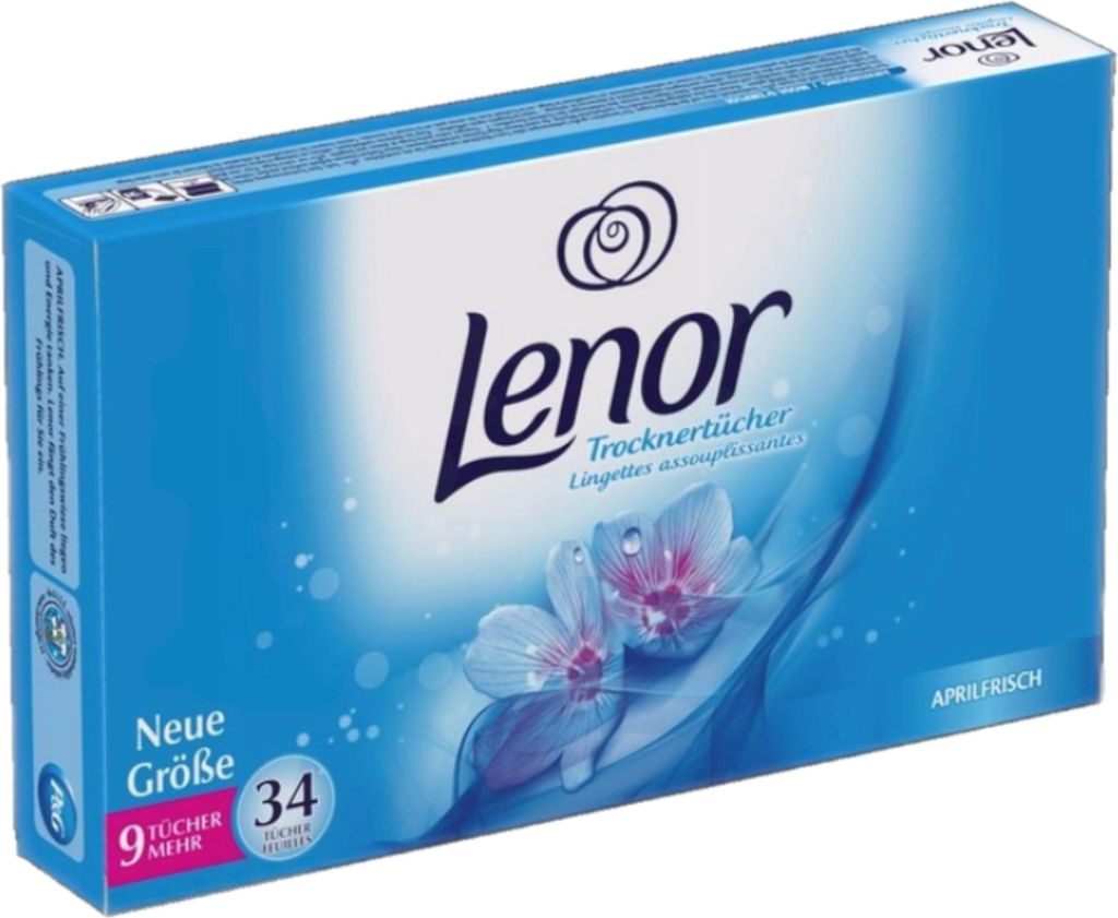Lenor Trocknertücher Aprilfrisch, Zedernholz, Patschuli Produktbild 