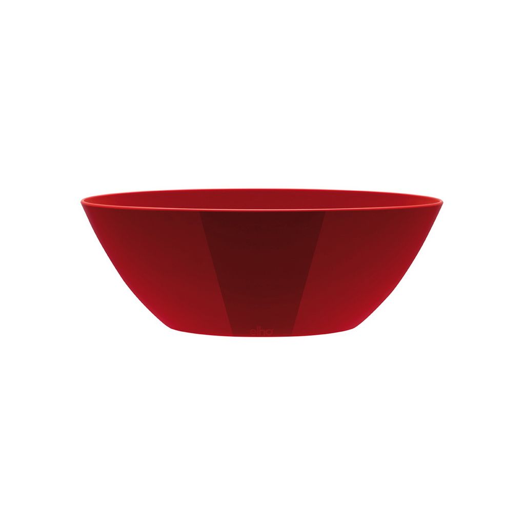 elho brussels Diamond Oval 36cm Übertopf - lovely rot Produktbild 