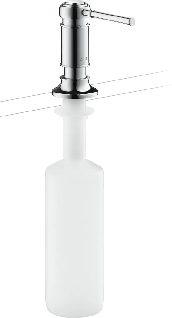 Distributeur de savon liquide AXOR Montreux à encastrer flacon 500 ml