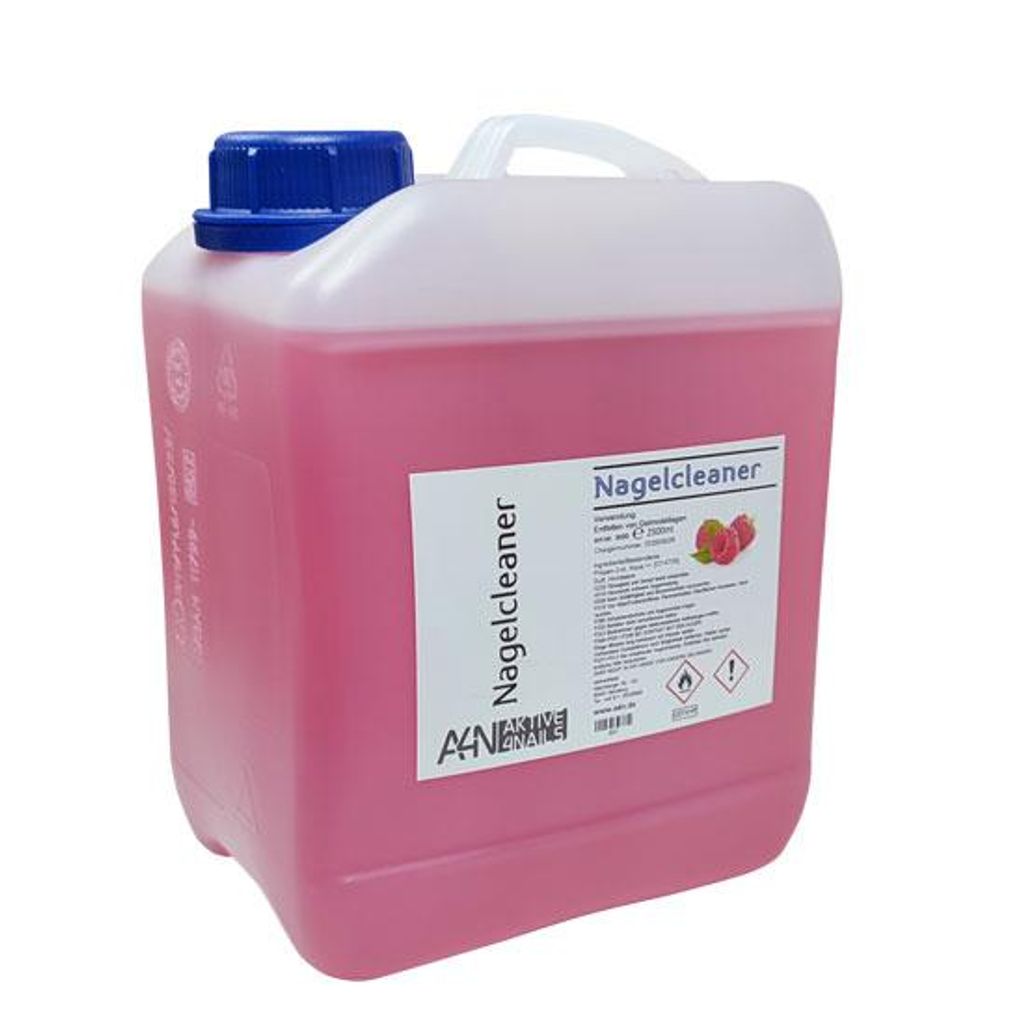 aktive4Nails Nagel Cleaner 2,5 Liter Kanister Himbeerduft Isopropanol Nagelentfetter