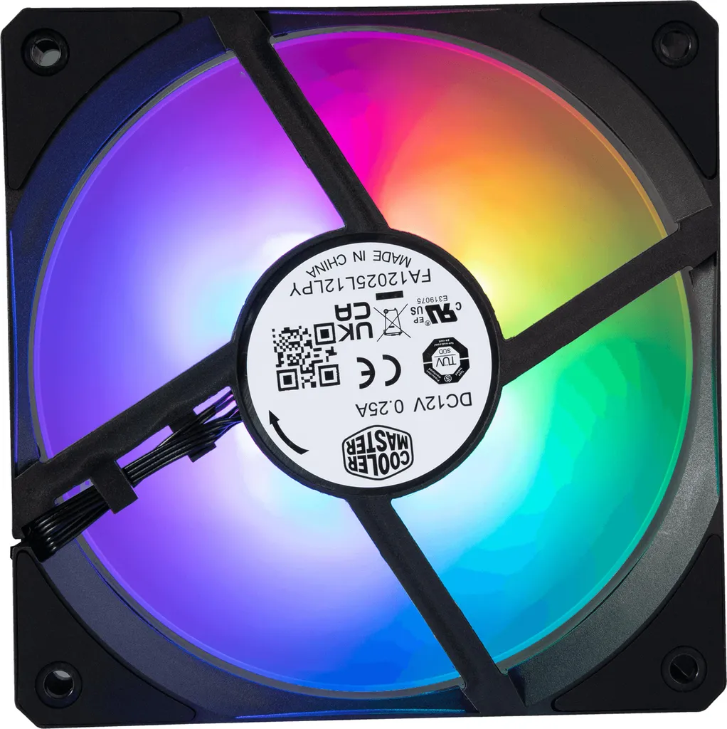 Ventola Gaming Cooler Master Mobius 120P ARGB High Static Pressure - 7