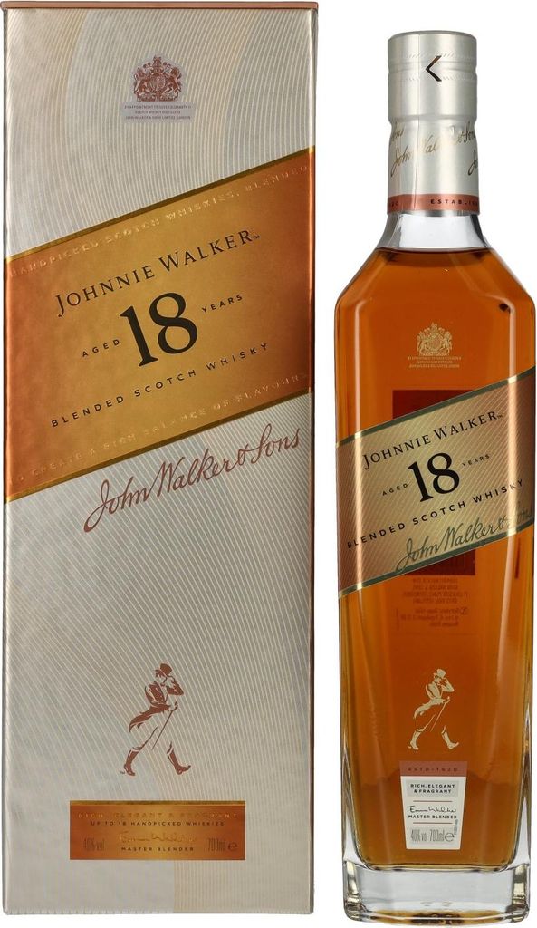 Johnnie Walker 18 Y. Whisky 40% vol. Image du produit 
