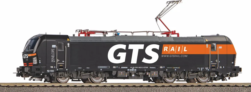 Piko 21613 Locomotive Vectron BR 191 GTS Rail Epoque VI Échelle HO
