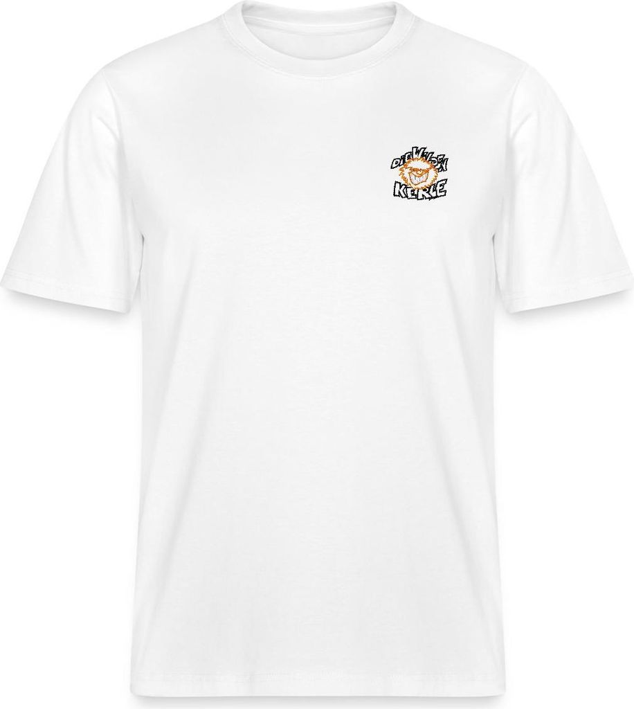 Spreadshirt Die Wilden Kerle Logo Stick Relaxed Fit Uni T-Shirt, S, Weiß