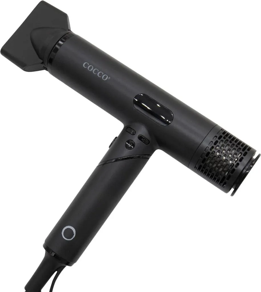 Cocco Air Dryer Noir - Sèche-Cheveux Ionique de Haute Performance Pro
