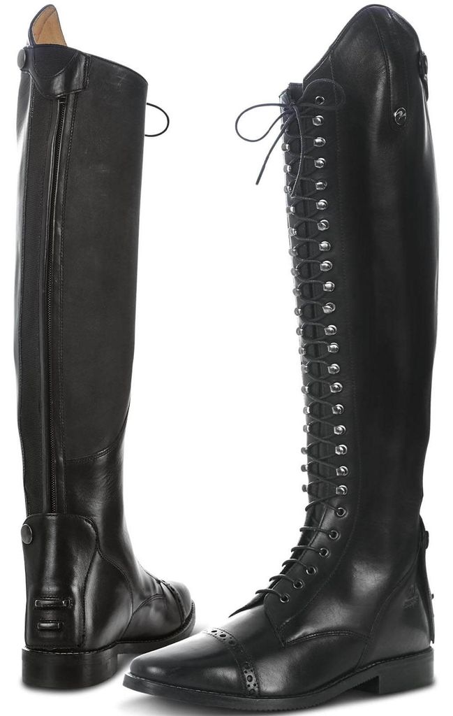BUSSE Stivali da equitazione Laval in pelle Nero Immagine del prodotto 