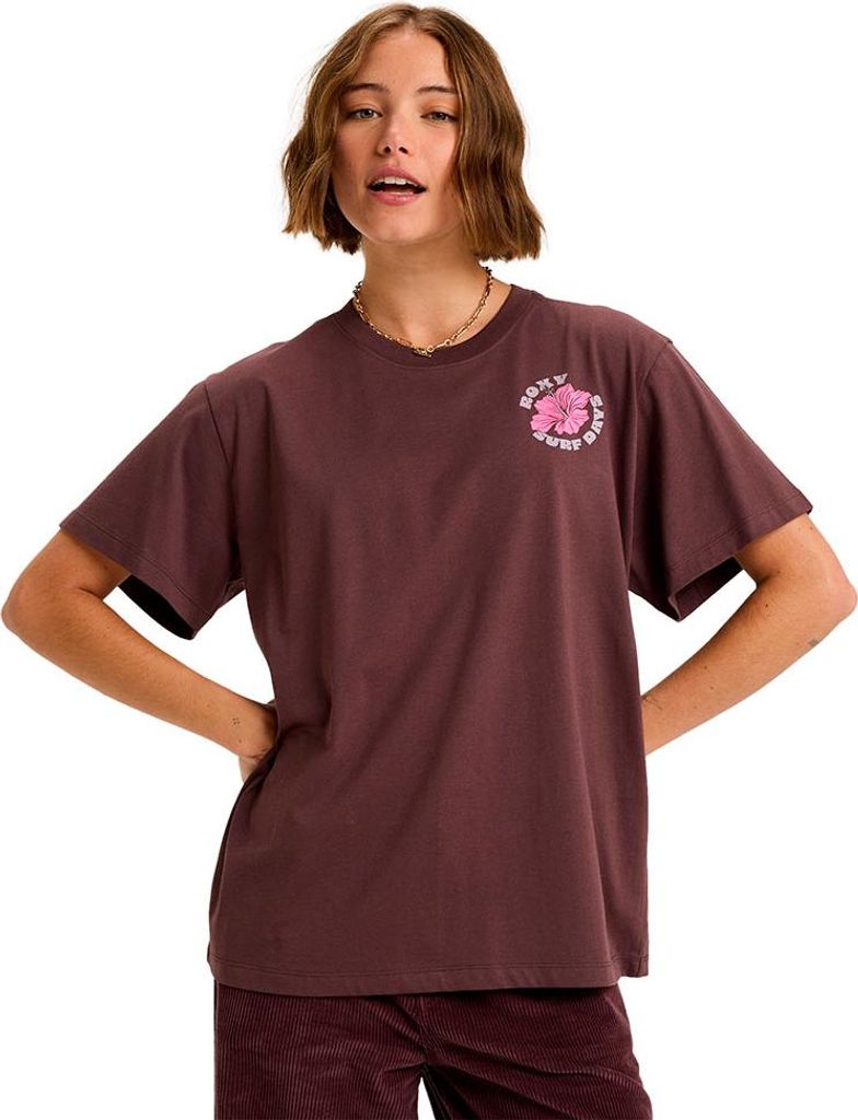 Roxy Hangloose The Sky Kurzarm-t-shirt Lila M Frau Lila M