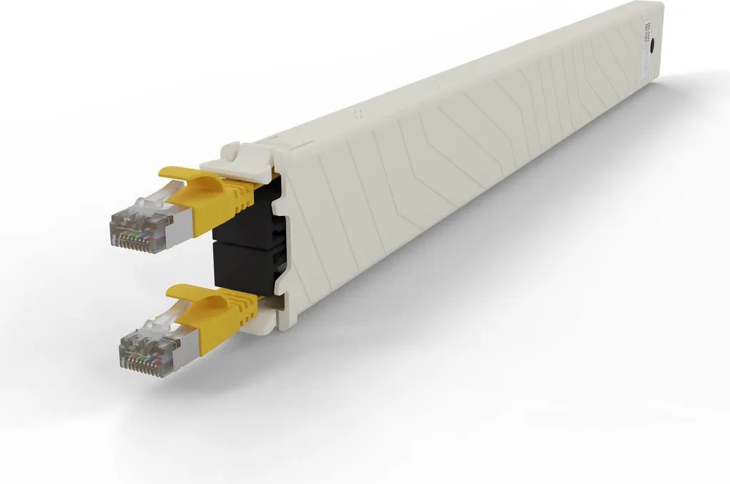 Stopper le Désordre Réseau : Cassette PATCHBOX 8RU STP Jaune Pro