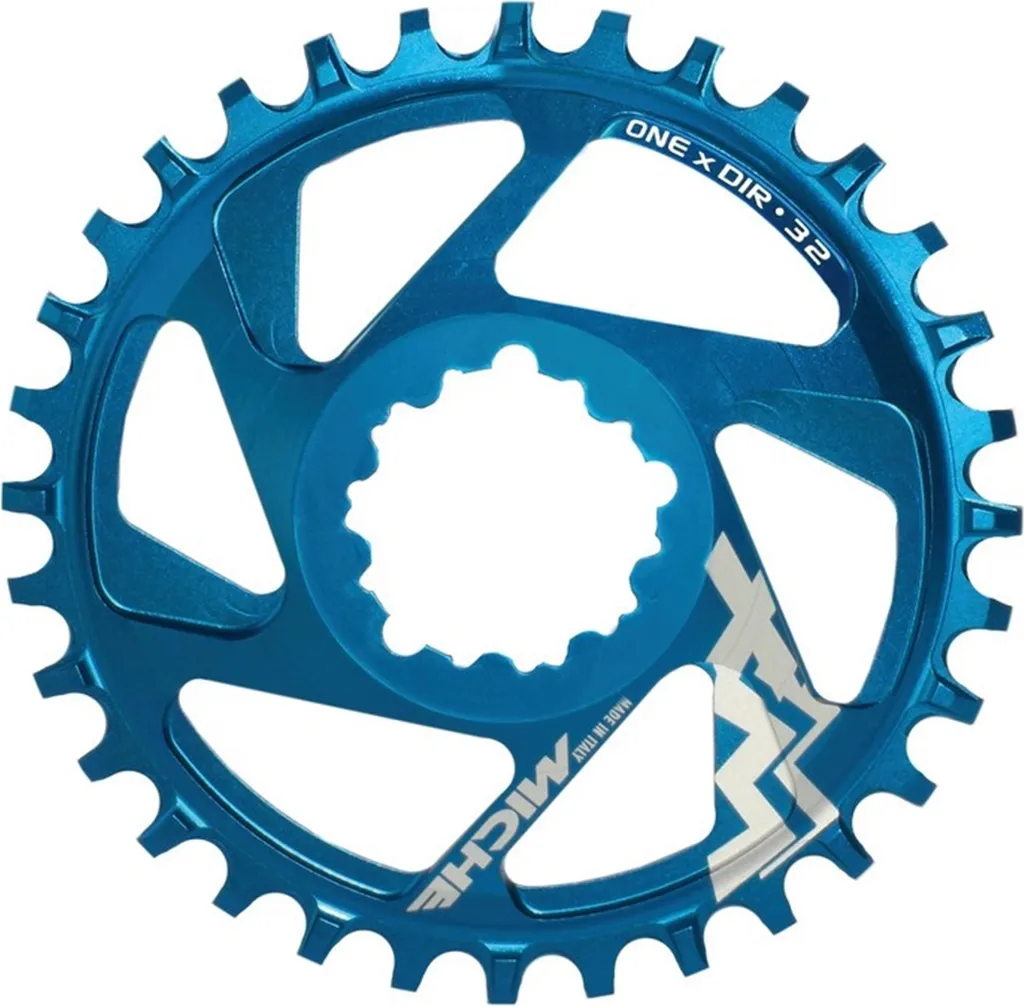 Plateau VTT Anti-Déraillement Miche XM SR One 30T 6mm Offset Bleu
