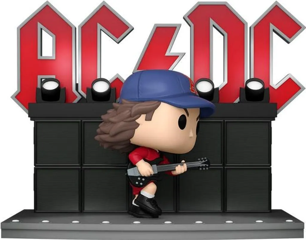 Figurine AC/DC Angus Young - Statue de Collection Rock 20cm en Vinyle