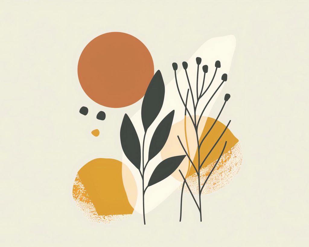 Plakat 50x40cm Botanische Presse