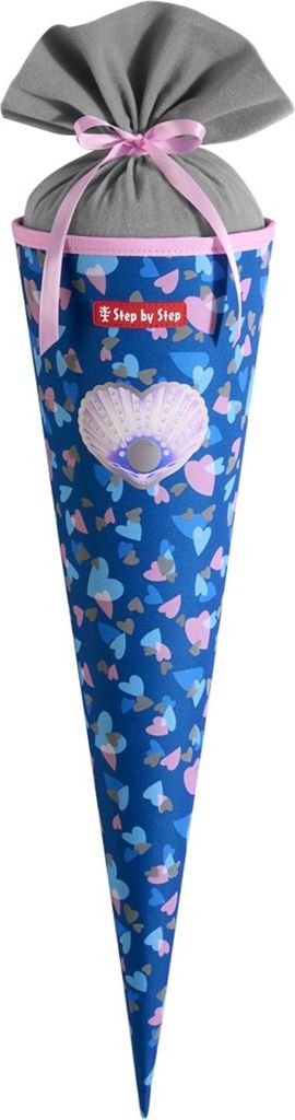 Step by Step Schultüte ,mit eingenähtem Bändchen Produktbild 