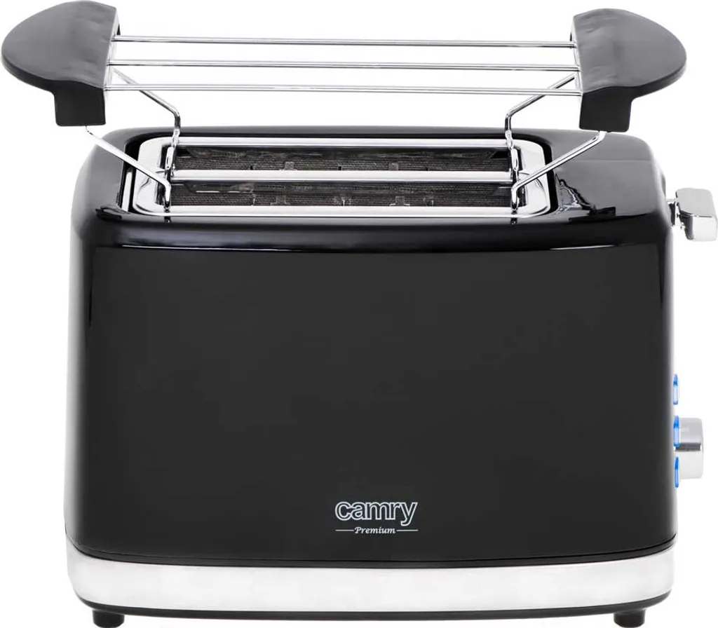 Grille-pain Camry CR 3218 : Toaster 2 Fentes Inox pour Tartines Dorées - 6