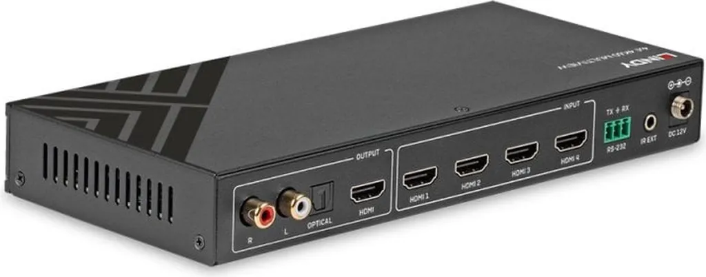Switch HDMI 4 Entrées 1 Sortie 4K60 Multiview pour Console, PC et Streaming