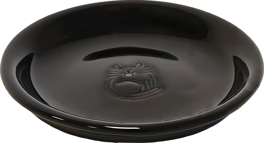 Nobby Katzen Keramik Milchschale schwarz Produktbild 