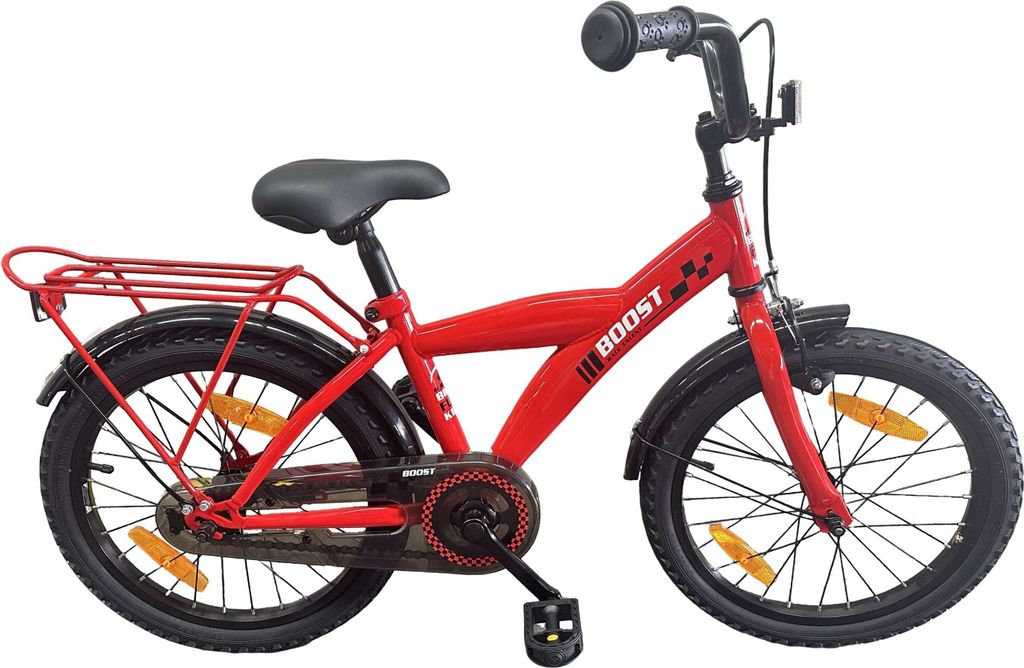 Bikefun Kinderfahrrad Boost 18 Zoll mit Bremsnabe - Rot