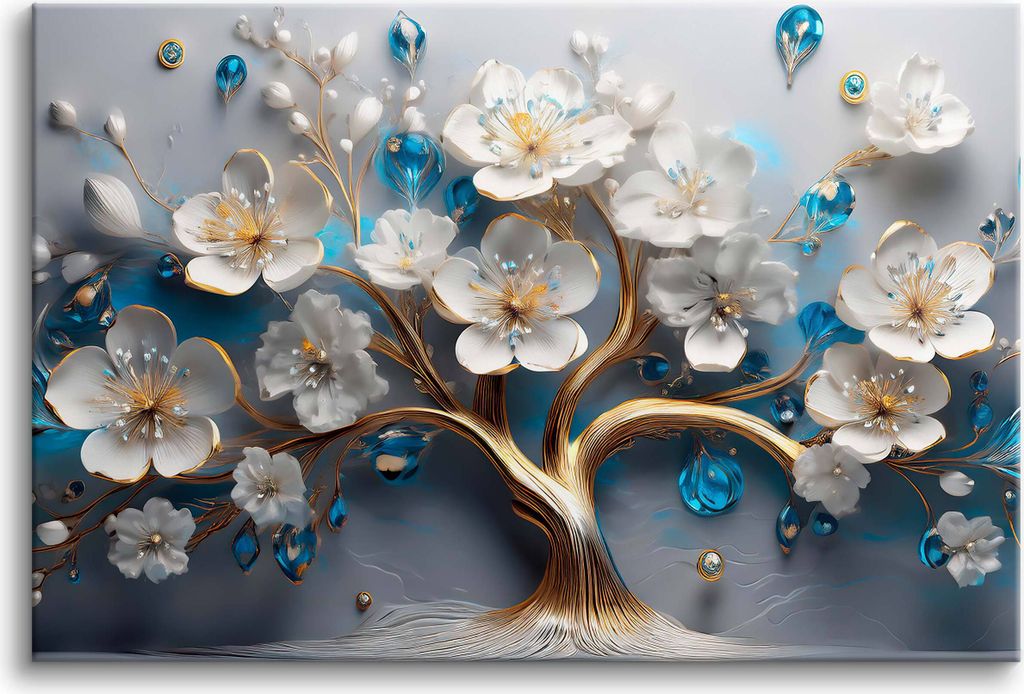 Modernes Leinwandbild für das Wohnzimmer – Wanddekoration für das Schlafzimmer