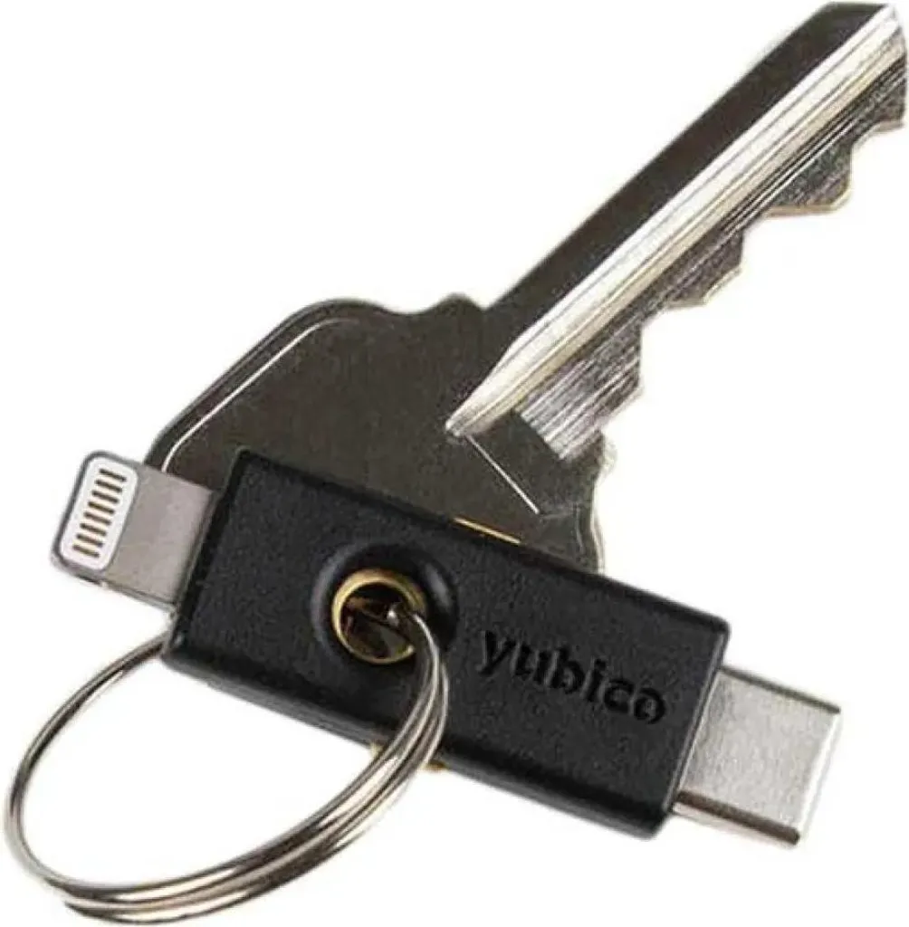 Clé de Sécurité USB-C et Lightning pour iPhone et MacBook Yubikey 5Ci Pro - 2