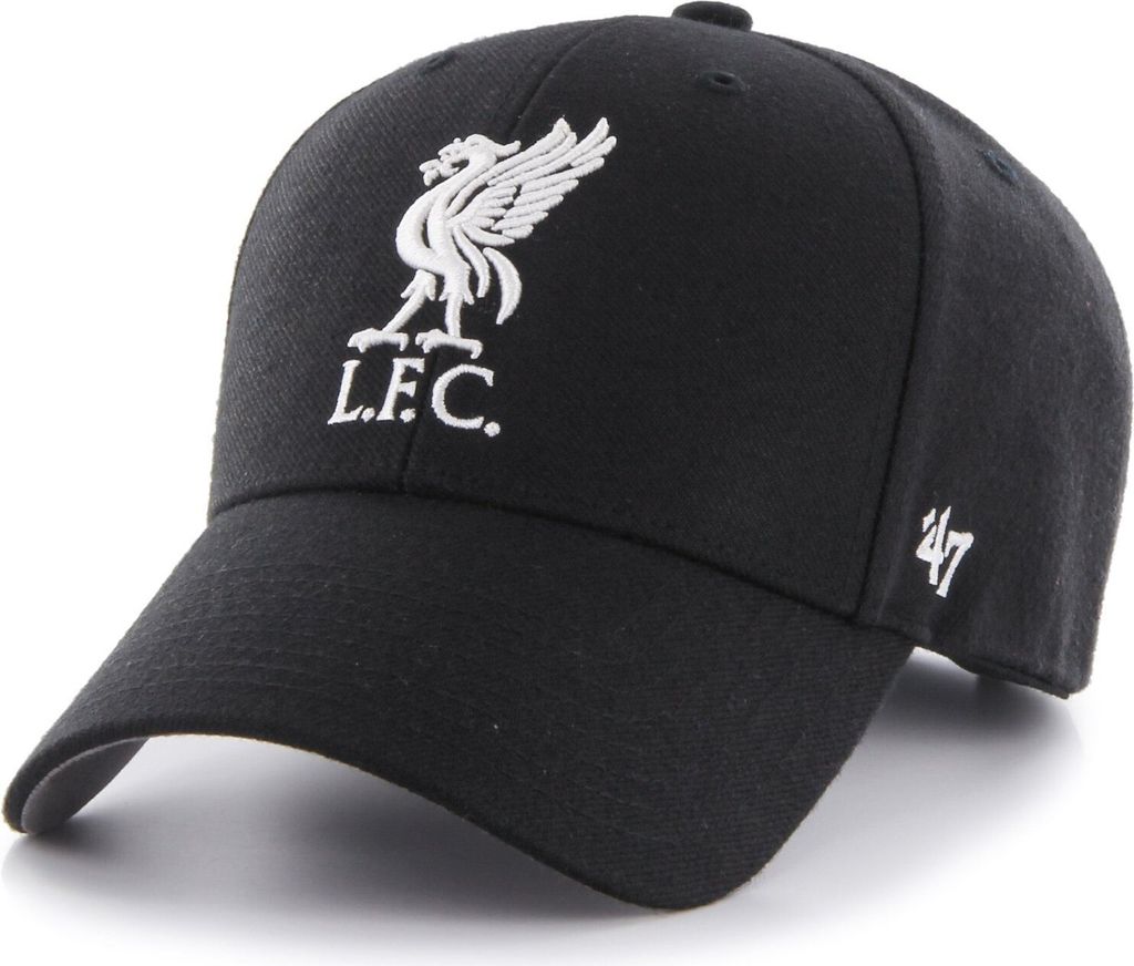 Liverpool FC Cap Black MVP 47 Wool Fussball Premier League Black