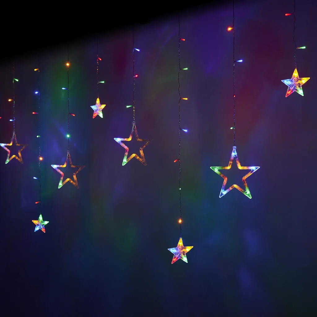 Guirlande LED 2,5m Multicolore : Illuminez vos Espaces Sombres