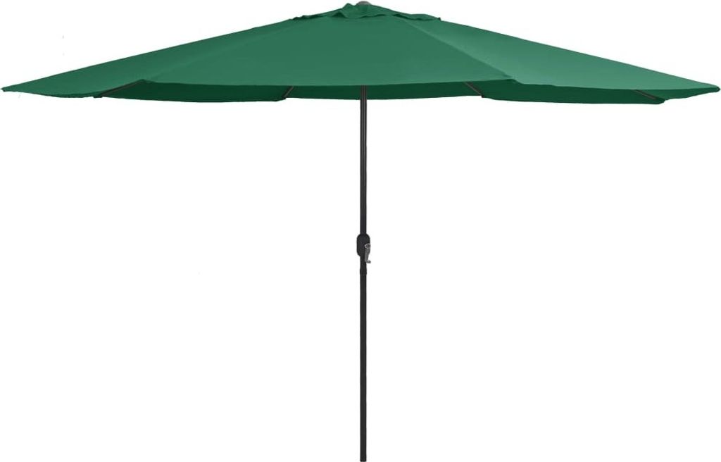 "2026 Promotion" Sonnenschirm - ANTI-UV - mit Metall-Mast 390 cm - Grün - Sonnenschutz CC26585
