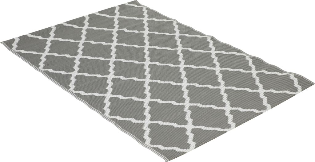 Outdoor-Teppich - 200x150 grau Produktbild 