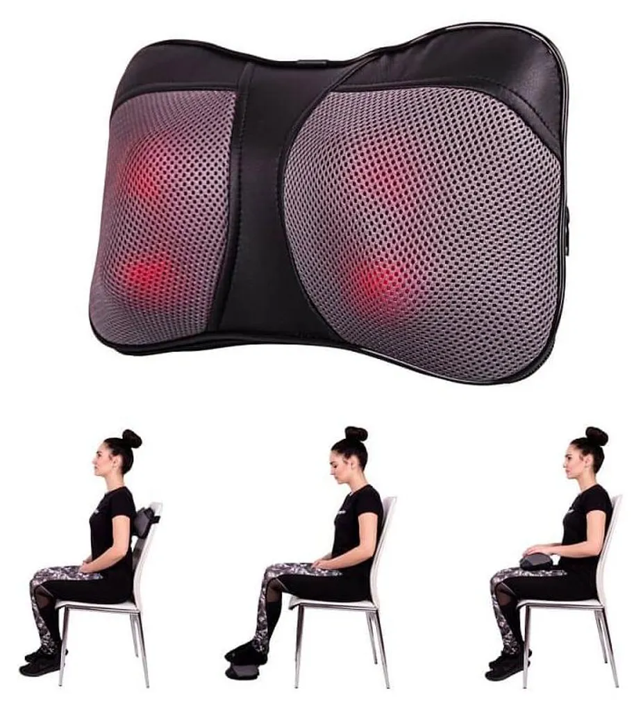 Coussin de massage pour dos et nuque Insportline Cuscinetto ergonomique
