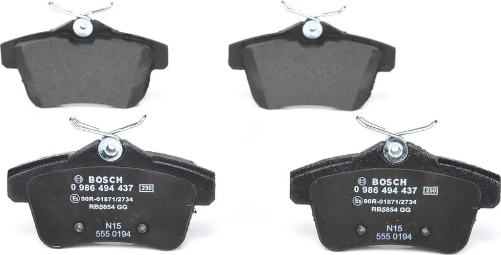 Jeu de plaquettes de frein à disque pour Citroën C4 II DS4 et DS5 Bosch