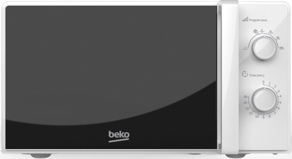 BEKO MOC20100WFB, Plan de travail, Micro-ondes solo, 20 l, Image du produit 