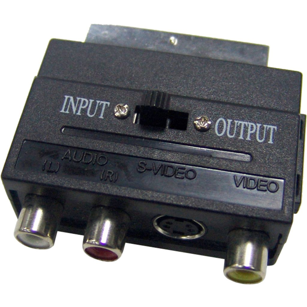 SENCOR SAV 151-000 AV adaptér, SCART konektor - 3x Obrázek produktu 