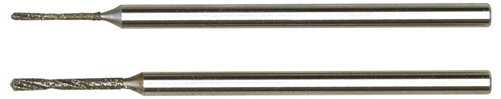 Proxxon Diamant-SpiralbohrerÃ¸  0,8 und 1,2 mm Schaft 2,35 Immagine del prodotto 