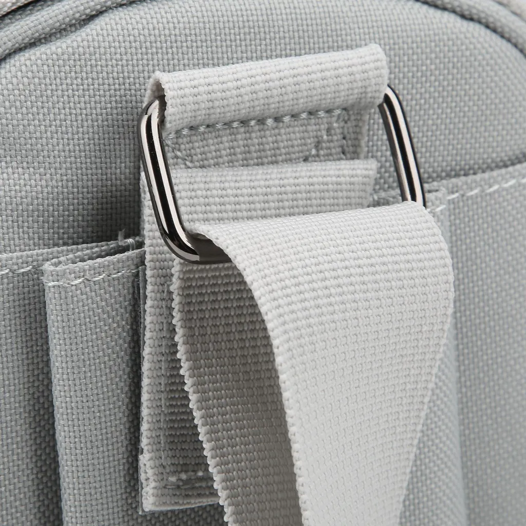 CADEN D27 Borsa Tracolla Reflex e Mirrorless | Custodia Fotocamera Grigia
