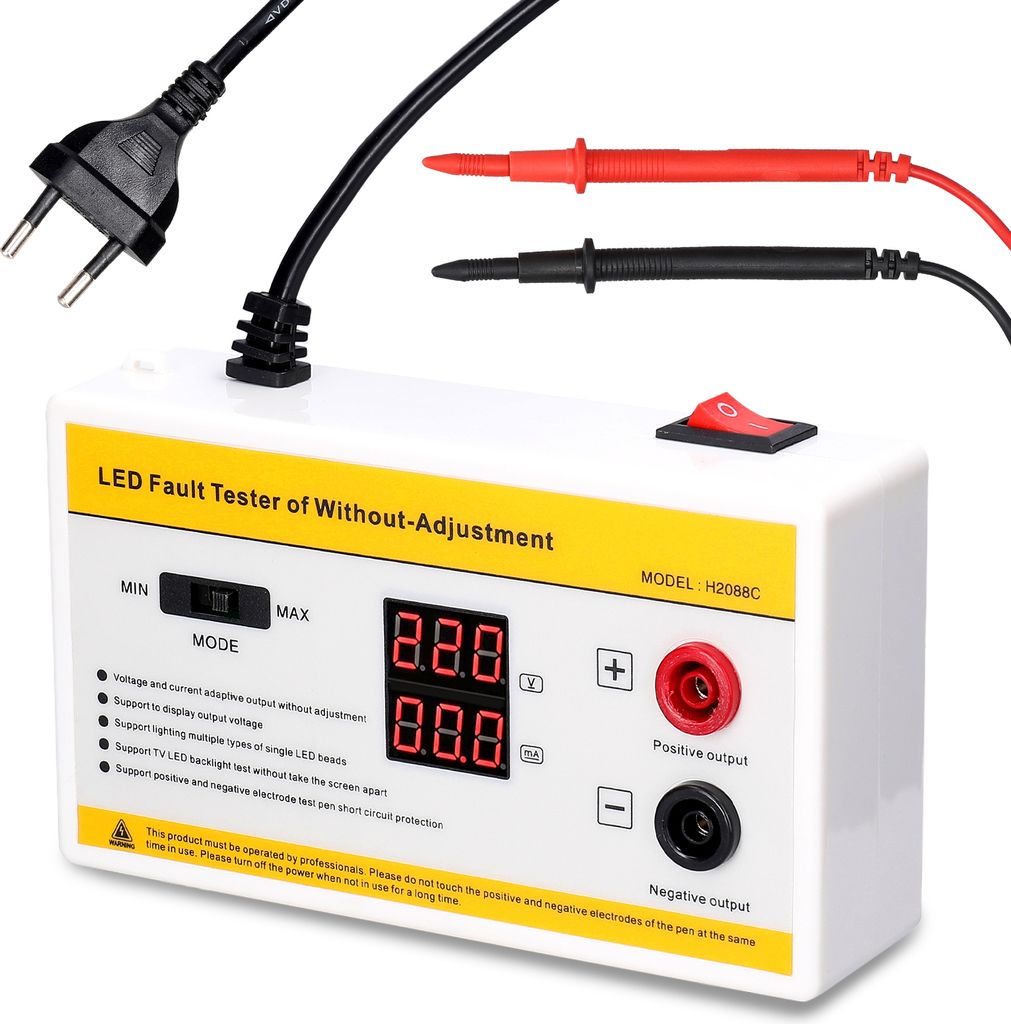 Tragbarer LED-Wartungstester, LED-Wartungstester, LED-Fehlerdetektor, TV-Hintergrundbeleuchtung Reparing Tool, Multifunktionale LED-Lampe Perlen Me...