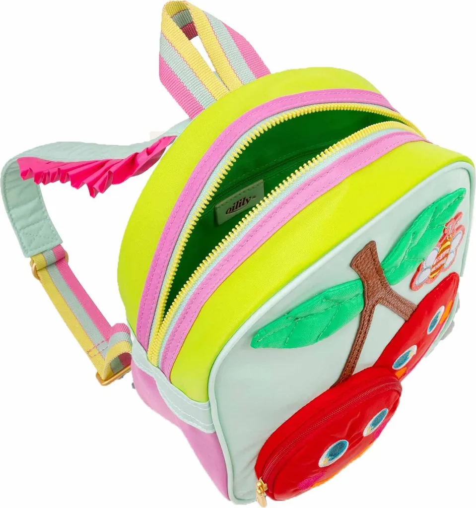 Fini les sacs lourds : sac à dos léger Oilily Cherry Backpack vert vert