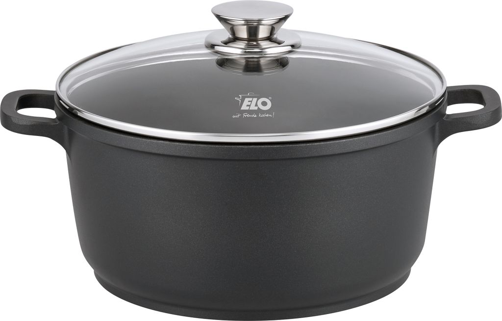 ELO Alucast Kochtopf 24 cm  Hochwertiger Aluminiumguss, Produktbild 