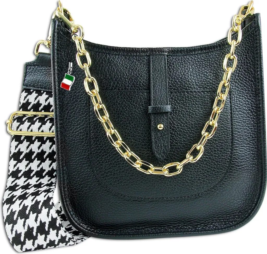 Occasione Borsa Florence Pelle Nera OTF158S - City Bag Tracolla