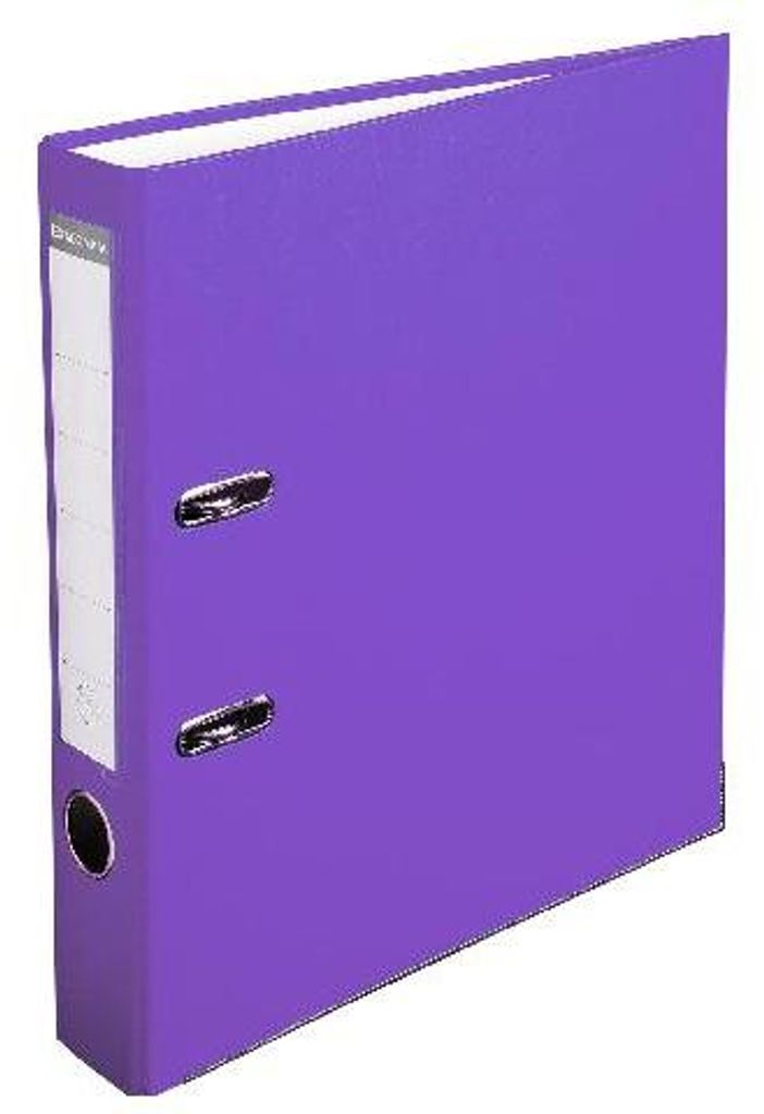 Exacompta 20x Ordner PP, + 2 Ringen, Rücken 50mm, 32x29cm A4, Lila, 915417B