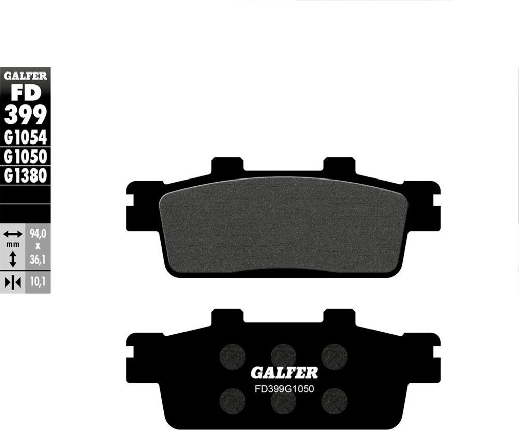 Galfer Bremsbeläge FD399 Bremsbelag FD399 G1050 -Roller