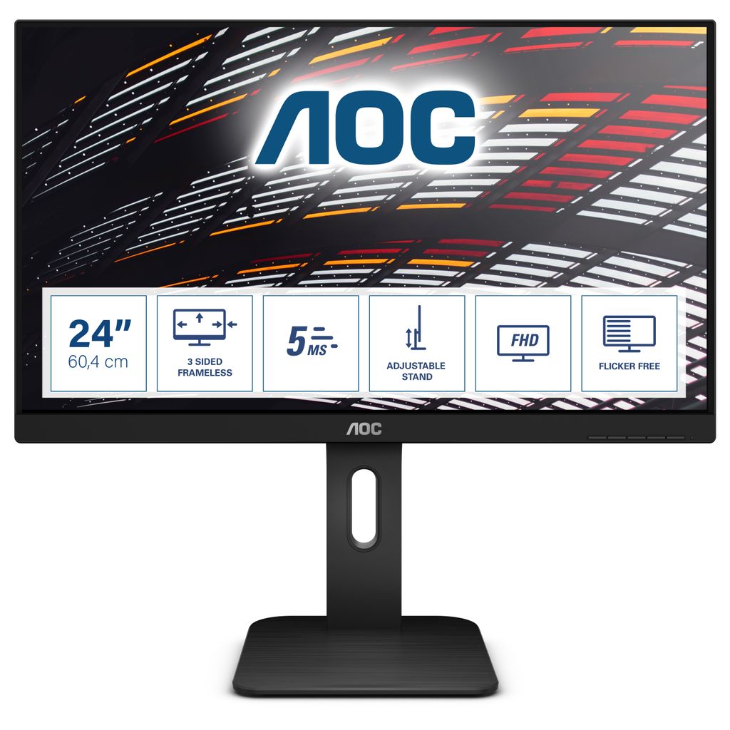 AOC P1 24P1 Moniteur PC 60,5 cm (23,8") 1920 x 1080 pixels Image du produit 