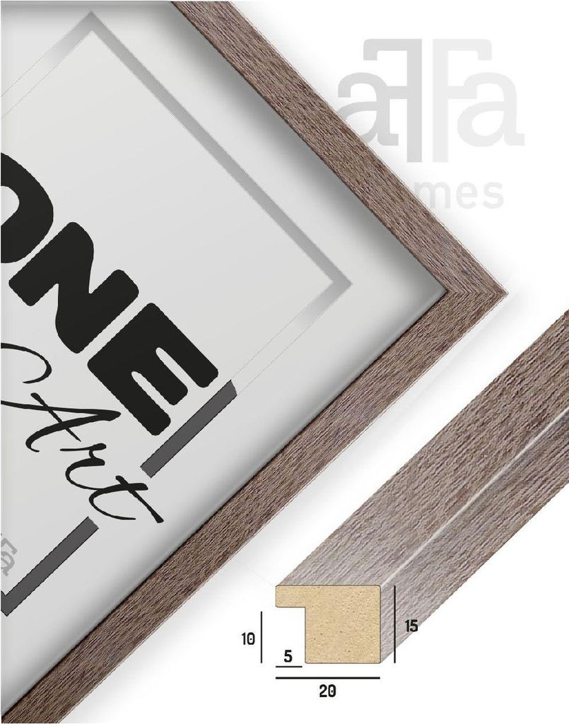 Goldbuch 92 0499 - Cornice portafoto Tallin vintage in legno MDF, per